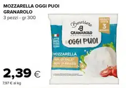 Oasi Mozzarella oggi puoi Granarolo offerta