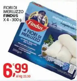 Crai Fiori di Merluzzo Findus offerta