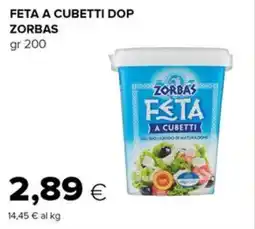 Oasi Feta a cubetti DOP Zorbas offerta