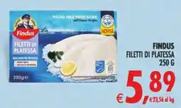 Deco Superstore Findus Filetti di Platessa offerta