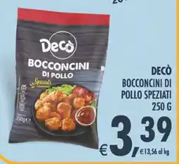 Deco Superstore Decò Bocconcini di pollo speziati offerta