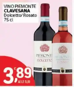 Crai Vino Piemonte Clavesana offerta