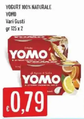 Sisa YOGURT 100% NATURALE YOMO offerta