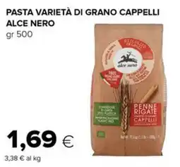 Oasi Pasta Varietà di Grano Cappelli Alce Nero offerta
