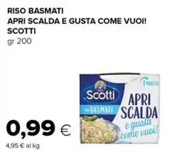 Oasi Riso Basmati Scotti offerta