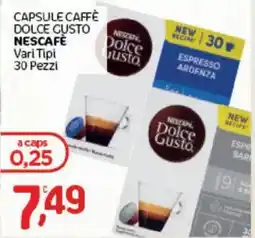 Crai Capsule caffè Dolce Gusto Nescafé offerta