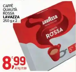 Crai Caffè Qualità Rossa Lavazza offerta