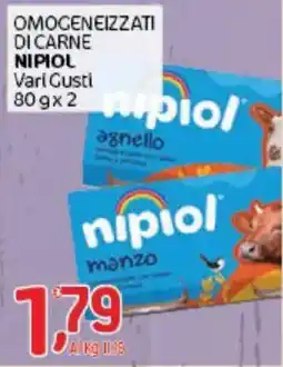 Crai OMOGENEIZZATI DI CARNE NIPIOl offerta