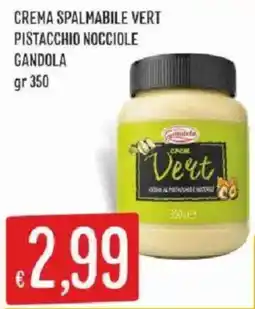Sisa Crema spalmabile Vert Pistacchio Nocciole Gandola offerta