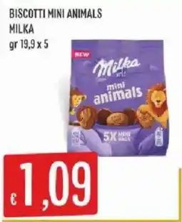 Sisa Biscotti mini animals Milka offerta