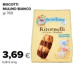 Oasi Biscotti Mulino Bianco Ritornelli con Cacao e Mandorle offerta