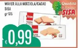 Sisa WAFFER ALLA NOCCIOLA/CACAO SISA offerta