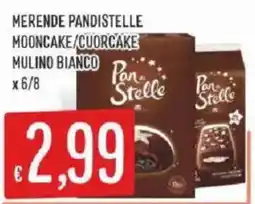 Sisa Merende Pandistelle Mooncake/Cuorcake Mulino Bianco offerta