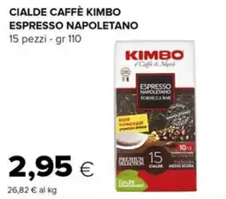 Oasi Cialde Caffè Kimbo Espresso Napoletano offerta