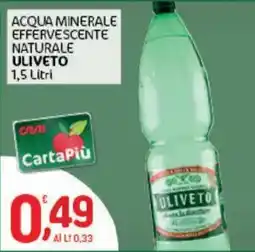 Crai Acqua minerale effervescente naturale Uliveto offerta