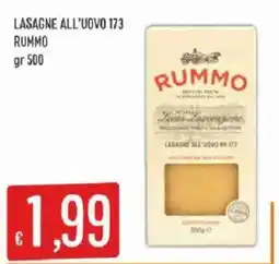 Sisa Lasagne all'uovo 173 Rummo offerta