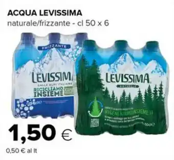 Oasi Acqua Levissima offerta