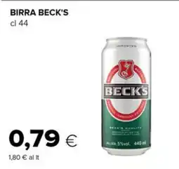 Oasi BIRRA BECK'S offerta