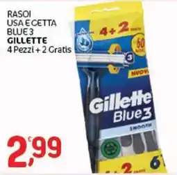 Crai RASOI USA E CETTA BLUE 3 GILLETTE offerta
