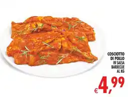 Deco Superstore Coscioatto di pollo in salsa barbecue offerta