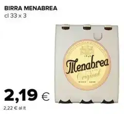 Oasi Birra Menabrea offerta