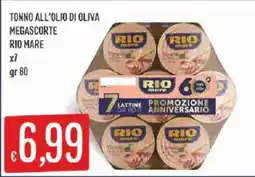 Sisa Tonno all'olio di oliva Megascorte Rio Mare offerta