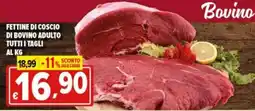 Iper Triscount Fettine di coscio di bovino adulto offerta