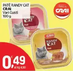 Crai Paté Randy Cat Crai offerta