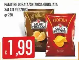 Sisa Patatine Dorata/Sfiziosa Grigliata Salati Preziosi offerta