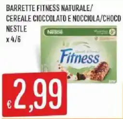 Sisa Barrette Fitness Naturale Cereale Cioccolato e Nocciola/Choco Nestle offerta