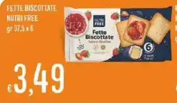 Sisa Fette Biscottate Nutri Free offerta