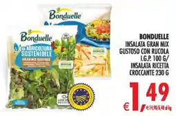 Deco Superstore BONDUELLE INSALATA GRAN MIX GUSTOSO CON RUCOLA offerta
