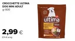 Oasi Crocchette Ultima Dog Mini Adult offerta