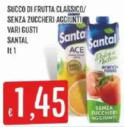 Sisa Succo di frutta classico Santal offerta