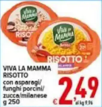 Iper Triscount Viva la mamma risotto offerta