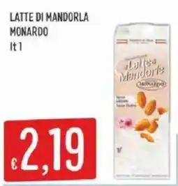 Sisa Latte di Mandorla Monardo offerta