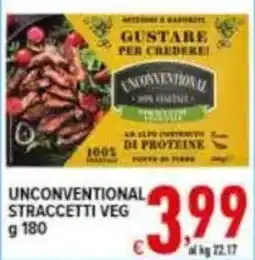 Iper Triscount UNCONVENTIONAL STRACCETTI VEG offerta