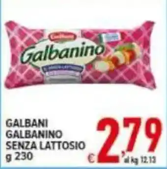 Iper Triscount Galbanino senza lattosio offerta