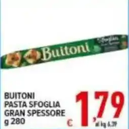 Iper Triscount Buitoni Pasta Sfoglia Gran Spessore offerta
