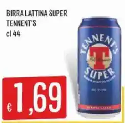 Sisa Birra Lattina Super Tennent's offerta