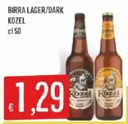 Sisa Birra Lager/Dark Kozel offerta