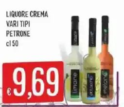 Sisa Liquore crema vari tipi Petrone offerta