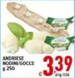 Iper Triscount ANDRIESE NODINI/GOCCE offerta