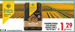 Deco Superstore STAGIONI D'ITALIA PASTA INTEGRALE SENATORE CAPPELLI offerta