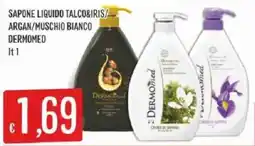 Sisa Sapone liquido Talco&Iris/Argan/Muschio Bianco Dermomed offerta