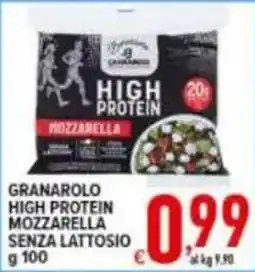 Iper Triscount Granarolo High Protein Mozzarella Senza Lattosio offerta