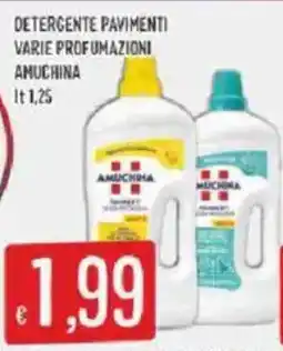 Sisa Detergente pavimenti Amuchina offerta