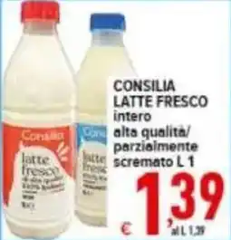 Iper Triscount CONSILIA LATTE FRESCO offerta