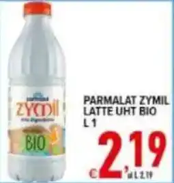 Iper Triscount PARMALAT ZYMIL LATTE UHT BIO offerta