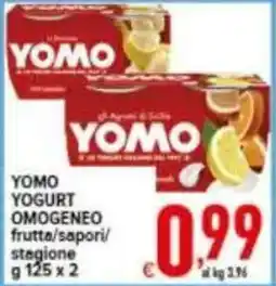 Iper Triscount YOMO YOGURT OMOGENEO offerta